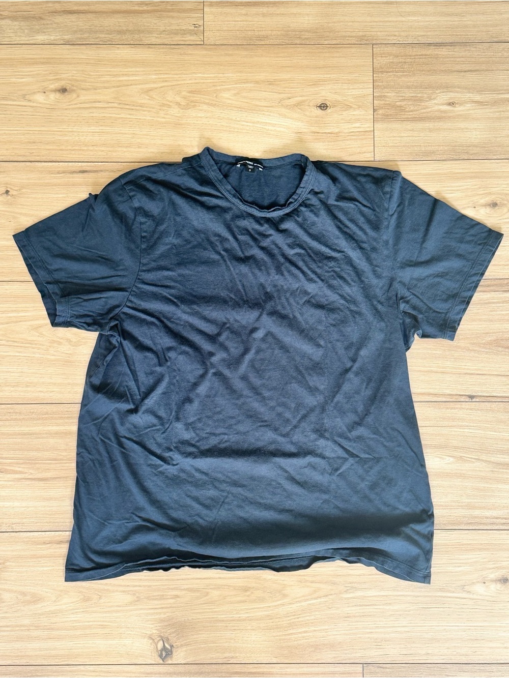 James Perse Crew Neck T-Shirt - Black